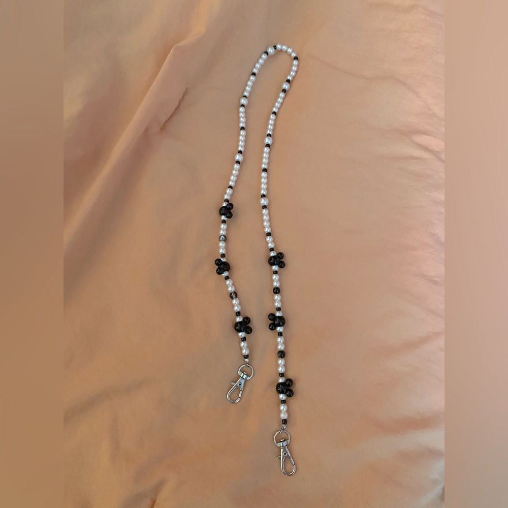 Disney Beaded Lanyard x2